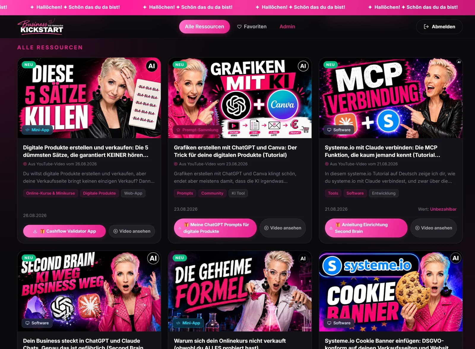Der VIP Vault von innen